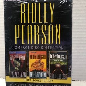 Audio books Ridley Pearson Compact Disc Collection Three Books In One. NIB